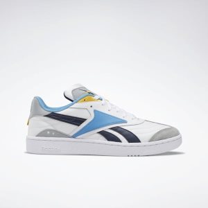 Adidasy Męskie Reebok Club C RC 1.0 Białe/Granatowe PL 82CBJSA